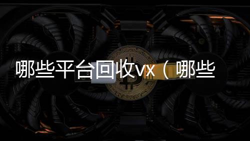 哪些平台回收vx回收vx（哪些平台回收手机）